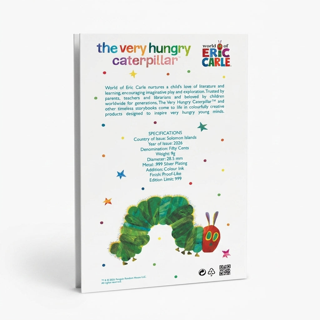The Very Hungry Caterpillar™ 2026 .999 Silver Plated Coin Pack