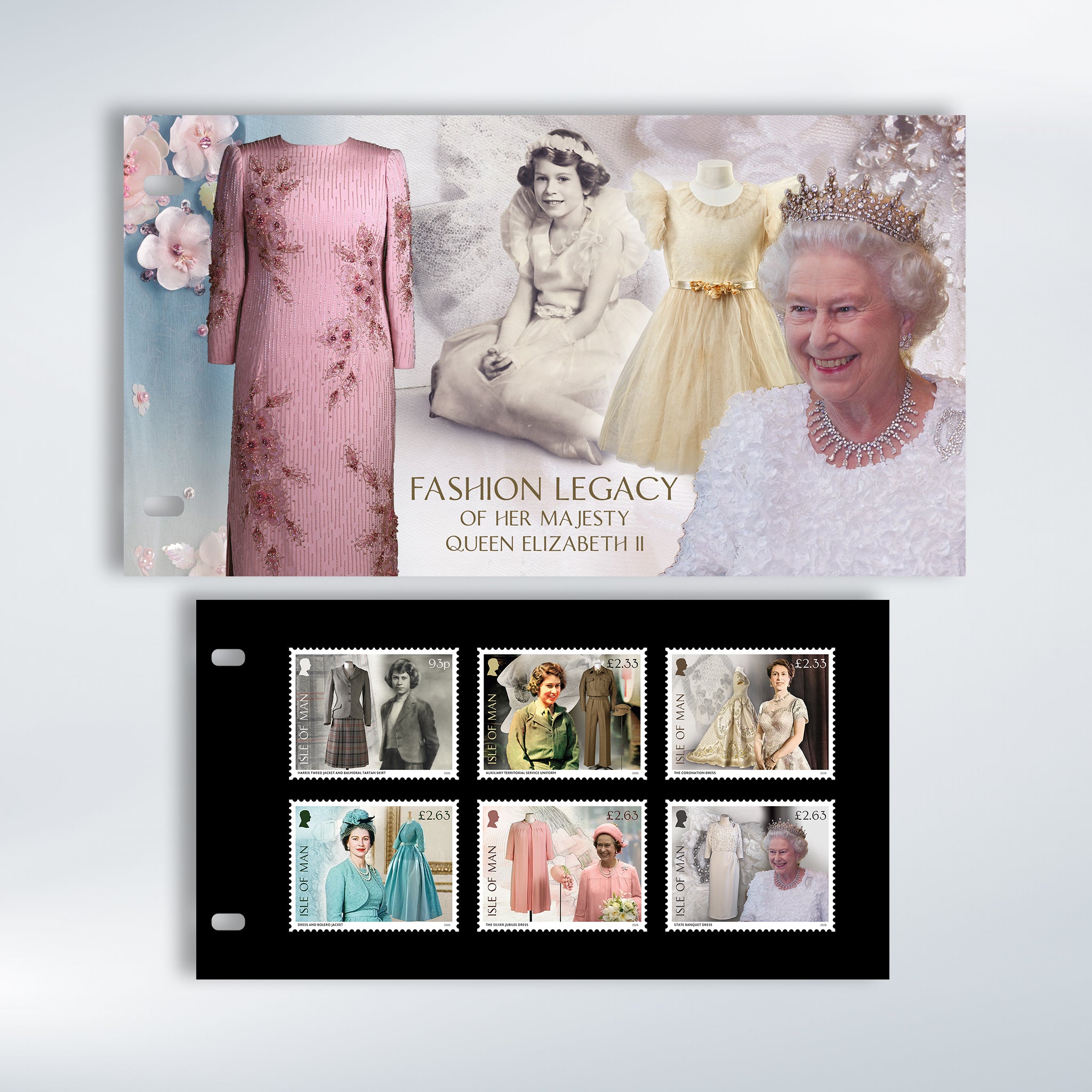 Fashion Legacy of Her Majesty Queen Elizabeth II 2026 Stamp Set