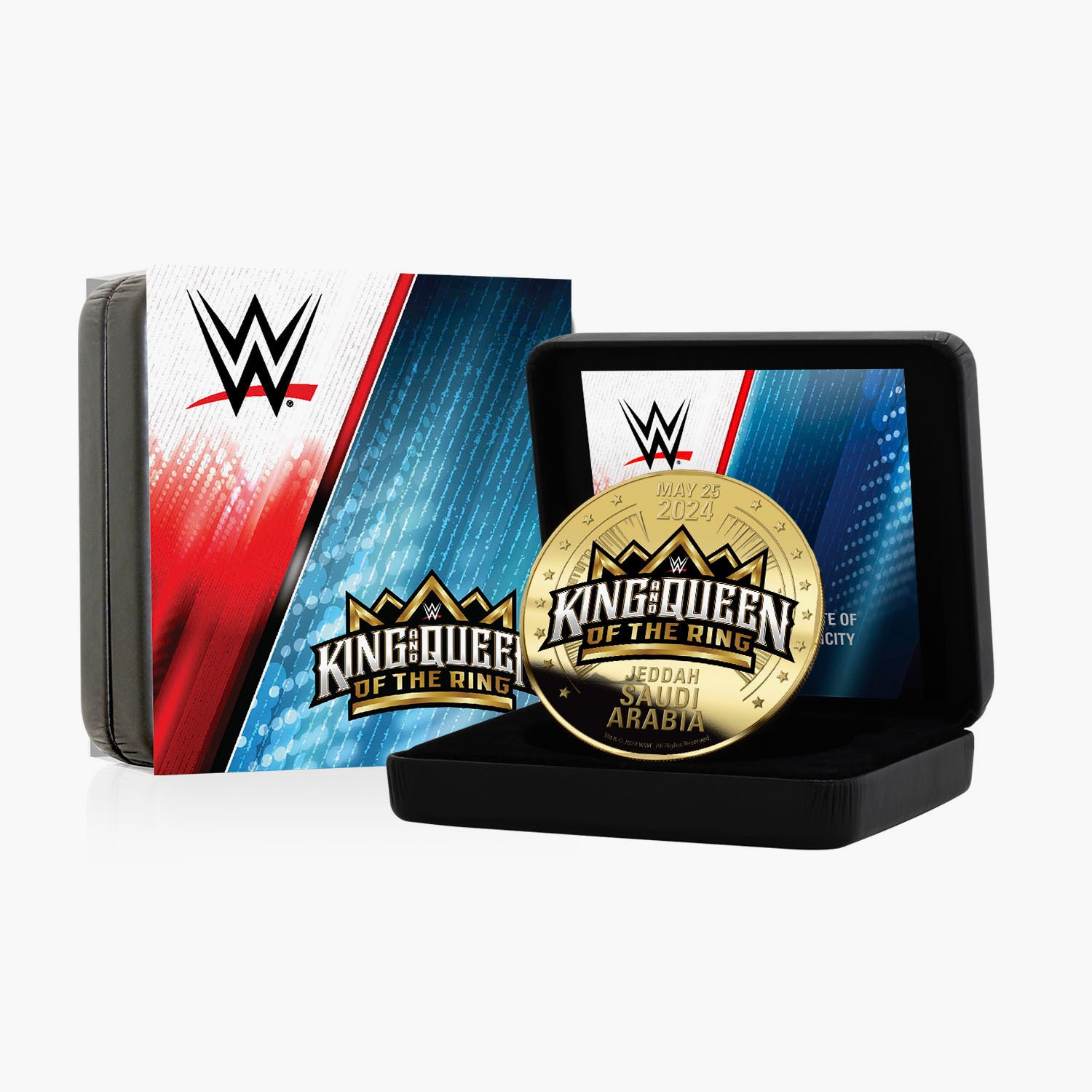 WWE King and Queen of the Ring Super Size Gold Luxe Edition