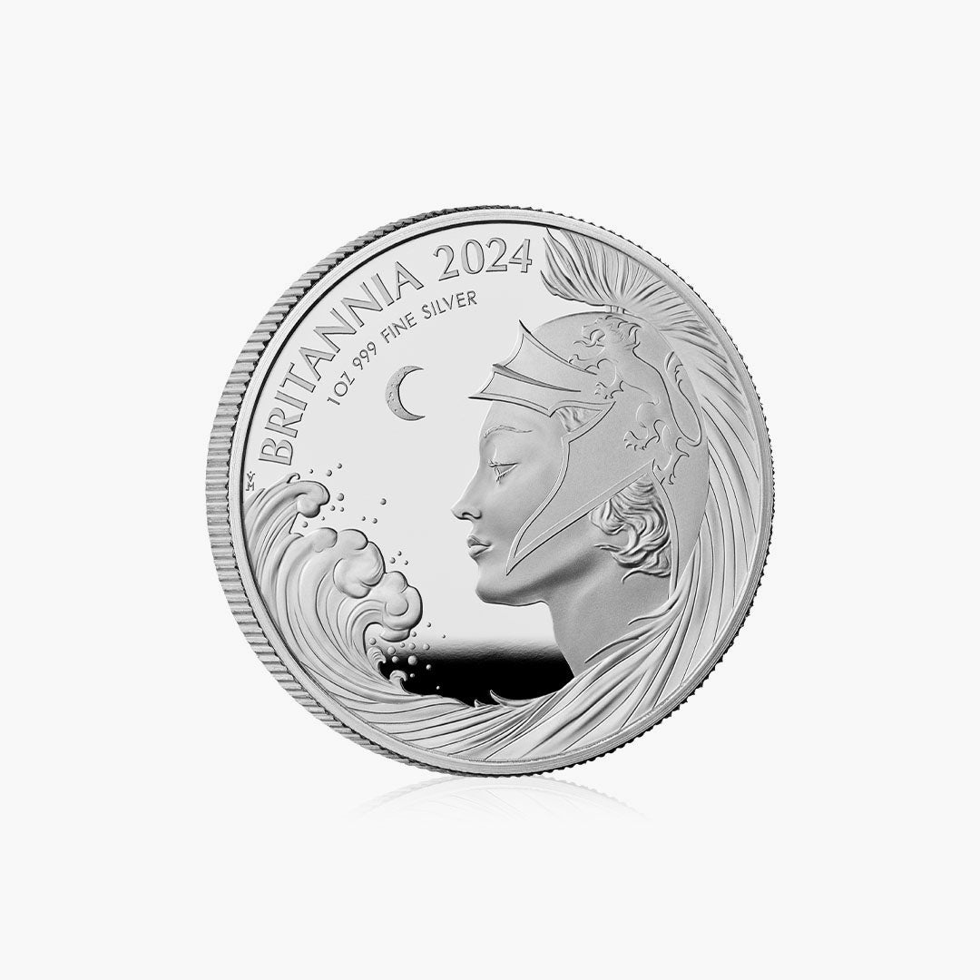 The Britannia 2024 UK 1oz Silver Proof Coin