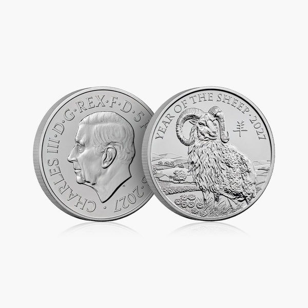 新品未開封 BELL'S YEAR OF THE SHEEP 12 years The Lunar Year of the Sheep 2026 £5 BU Coin