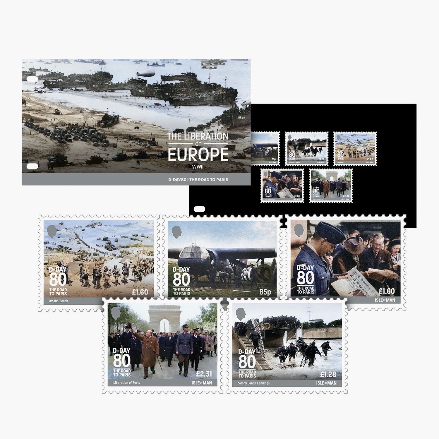 D-Day 80th Anniversary 2024 Stamp Issue Set