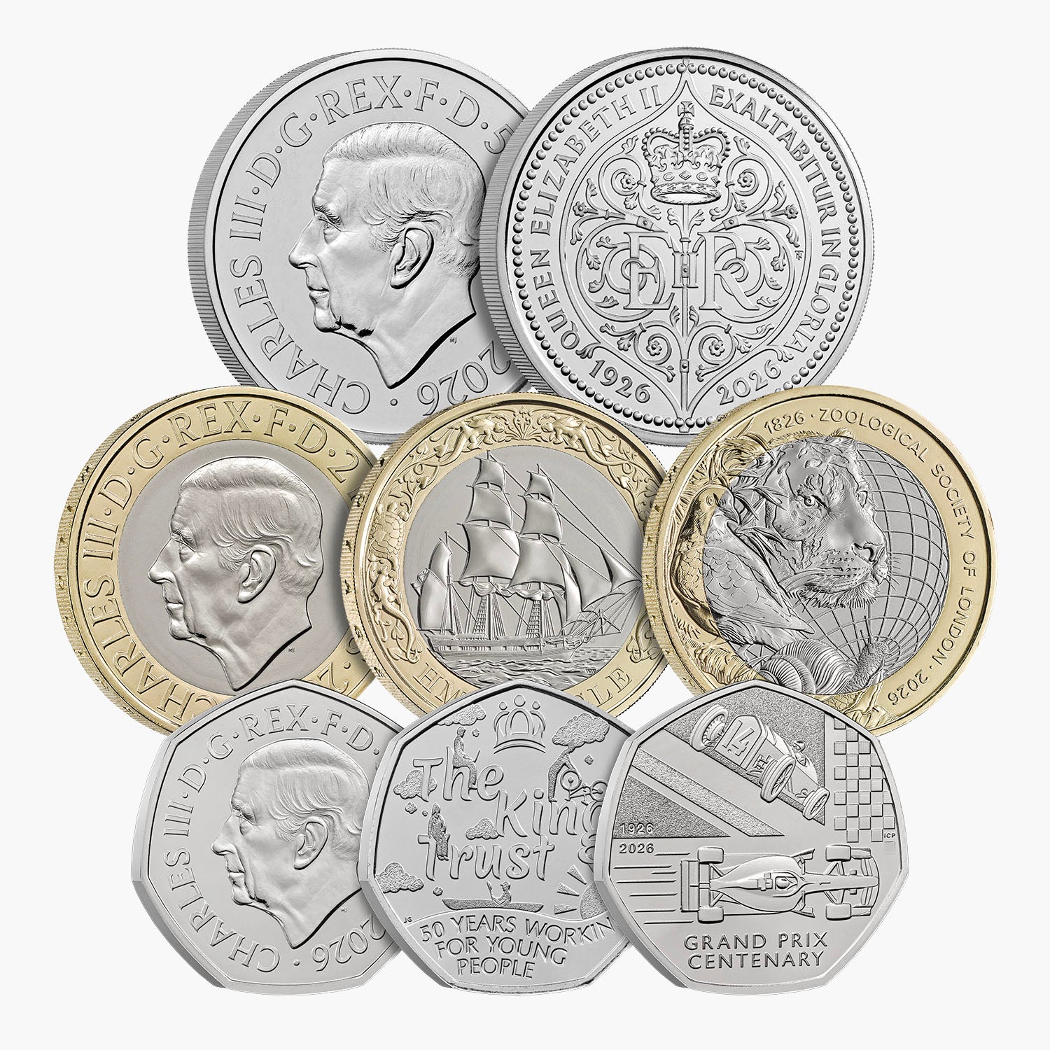The 2026 United Kingdom BU Annual Coin Set