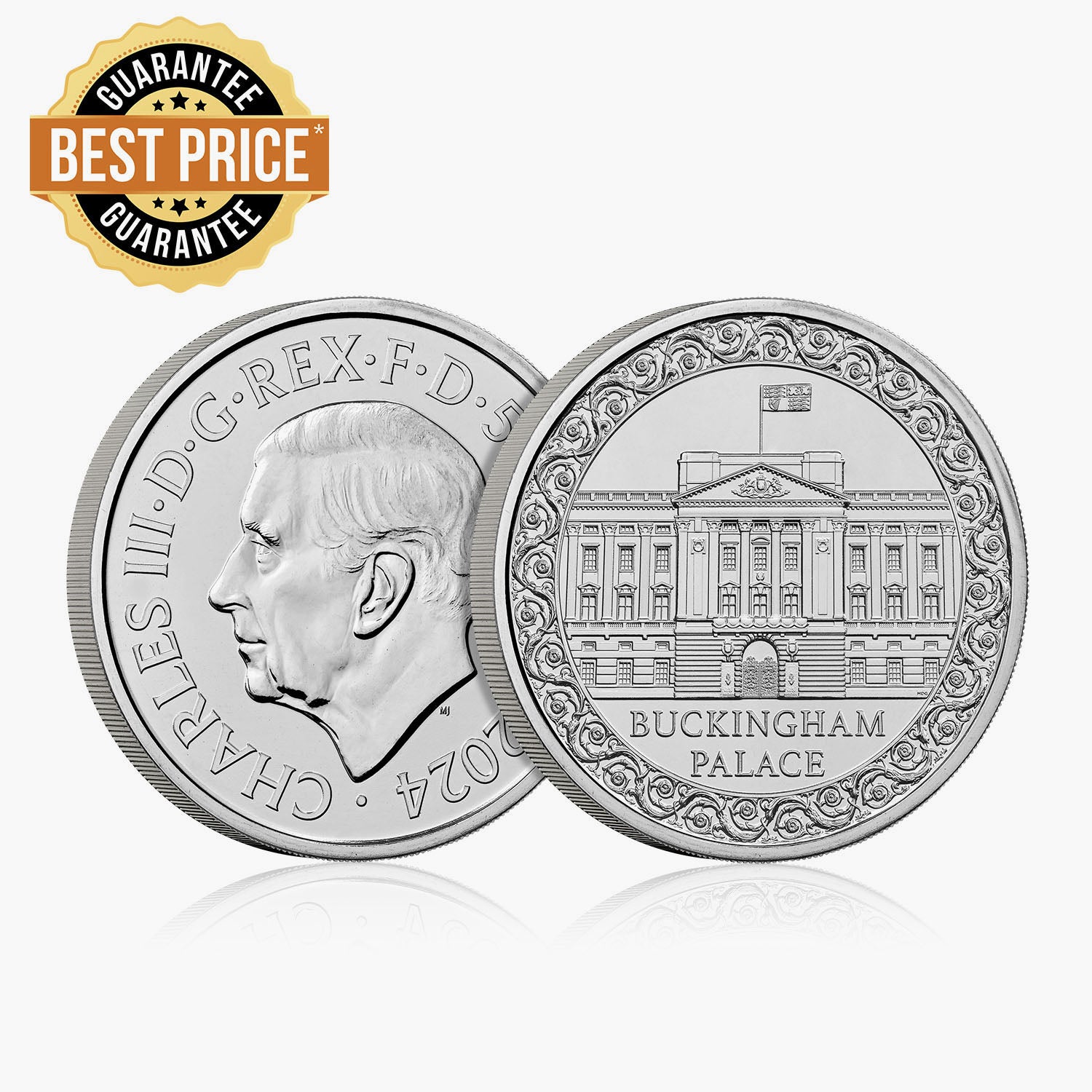 2024 Buckingham Palace £5 Brilliant Uncirculated Coin