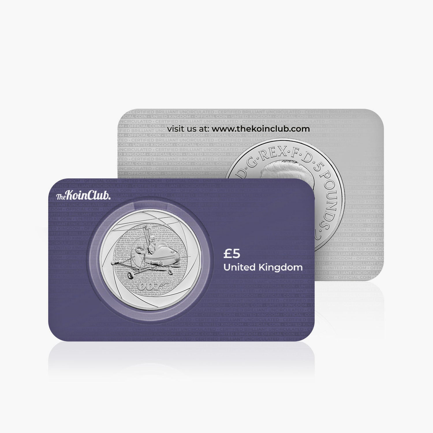 James Bond 007 'You Only Live Twice' 2023 £5 Coin