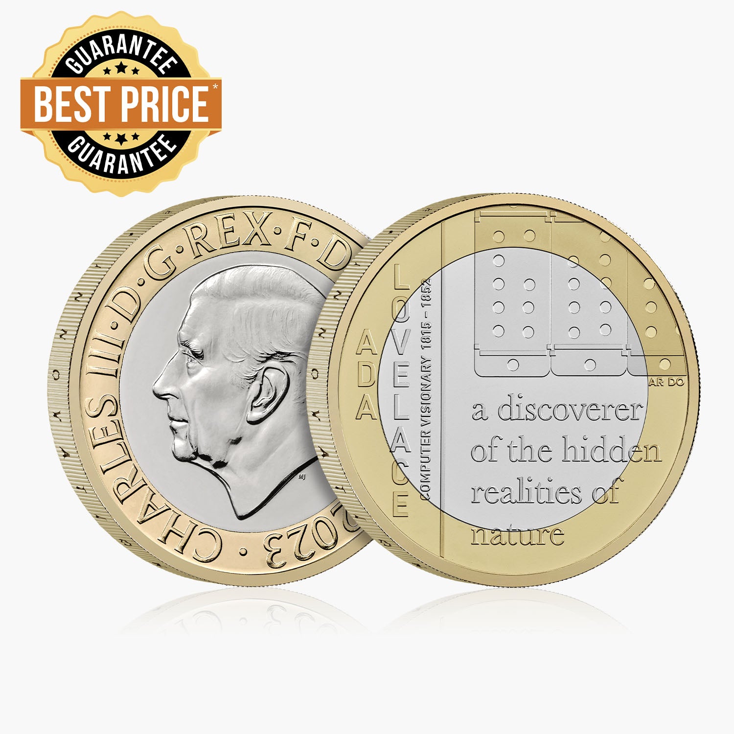 Ada Lovelace 2023 £2 Brilliant Uncirculated Coin