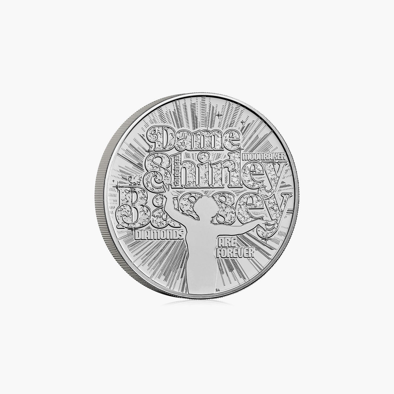 デイム シャーリー バッシー 2023 英国 £5 ブリリアント未流通コイン