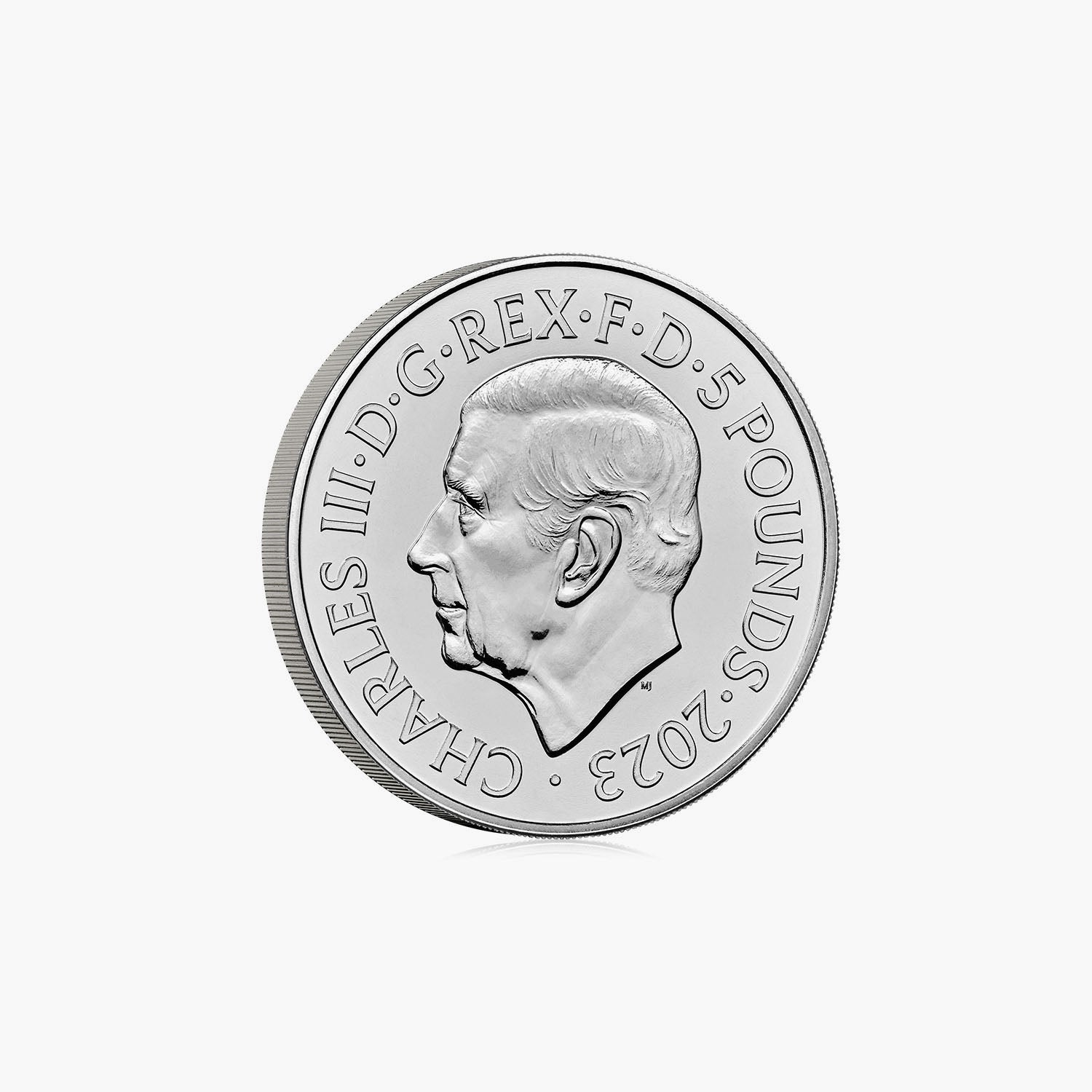 デイム シャーリー バッシー 2023 英国 £5 ブリリアント未流通コイン