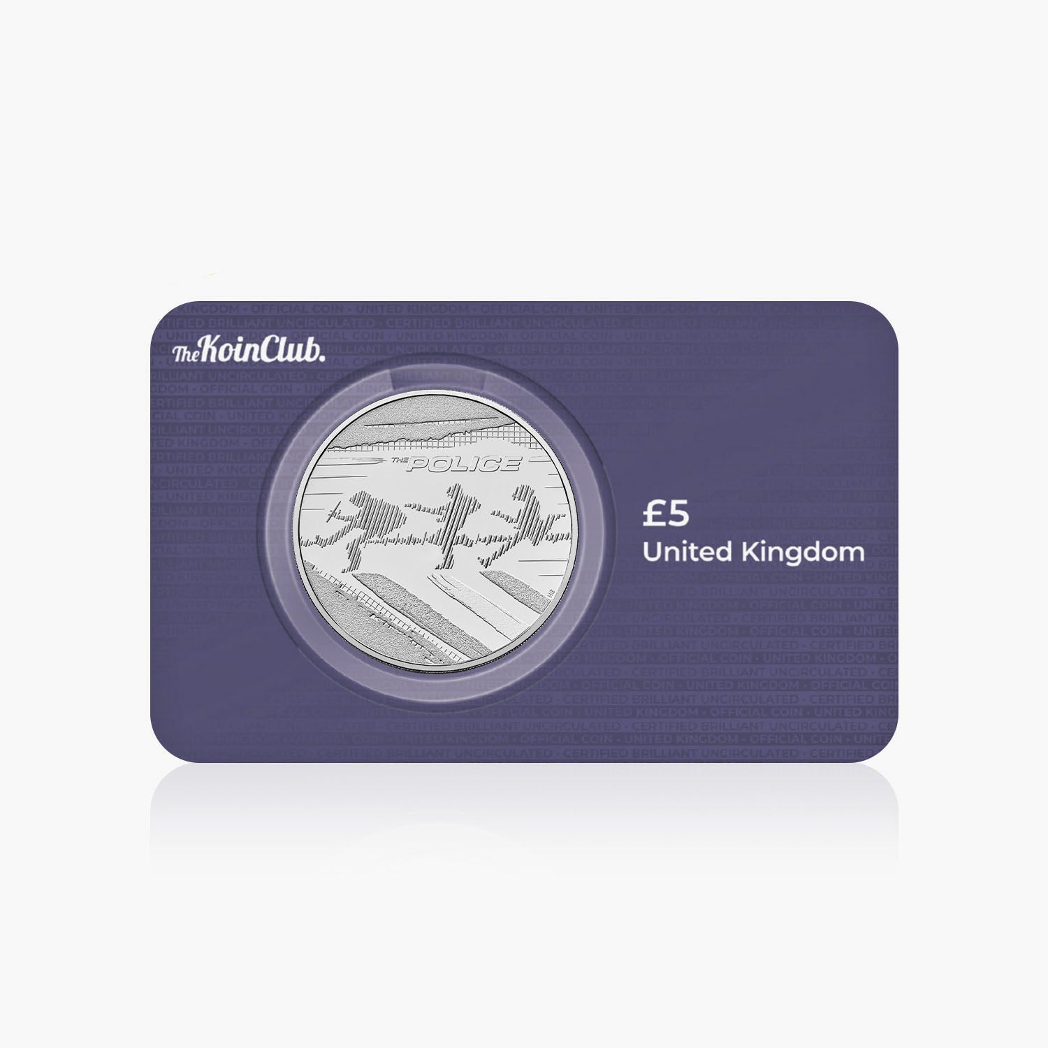 2023 British Music Legends The Police 2023 £5 Coin