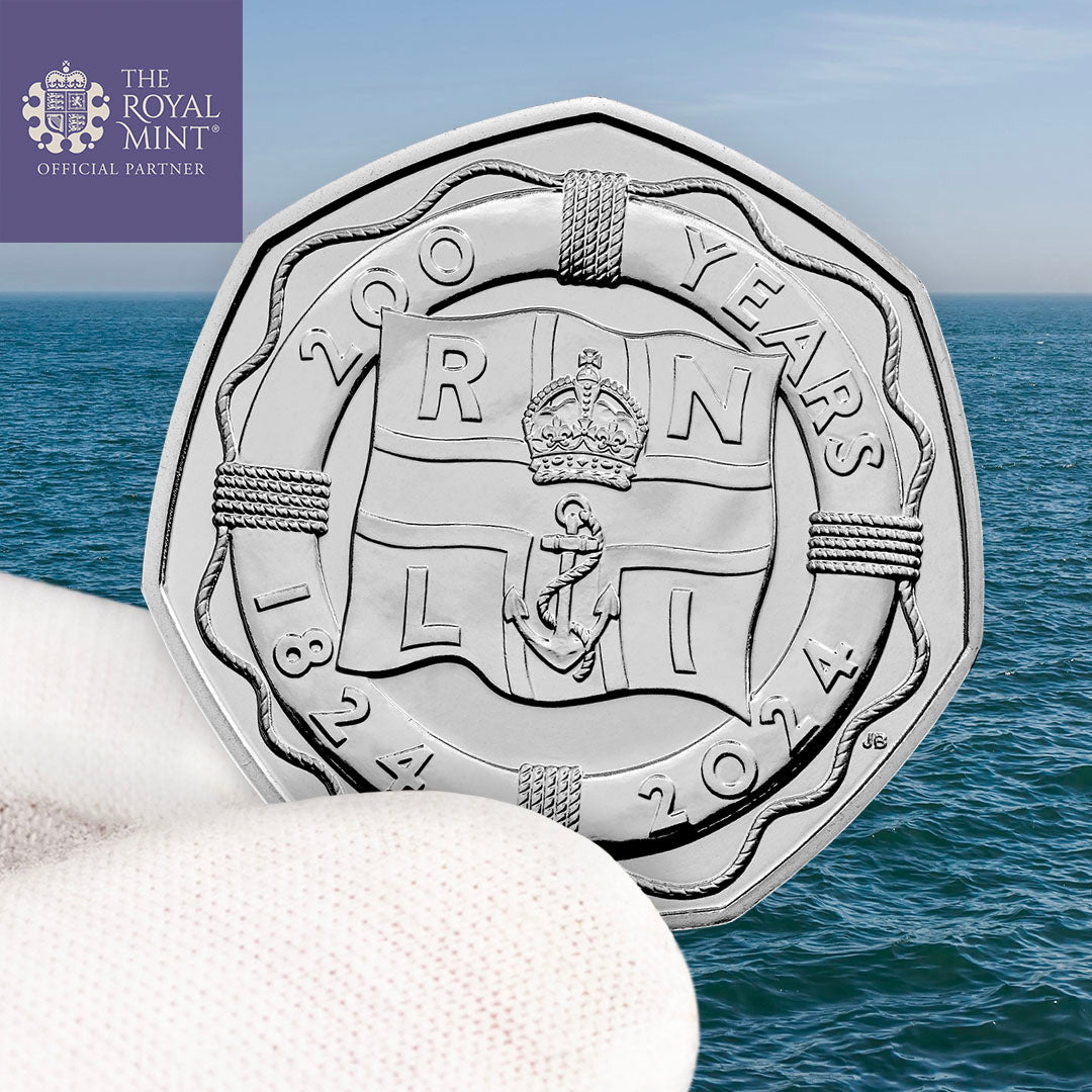 200 Years of the RNLI 2024 50p Brilliant Uncirculated Coin