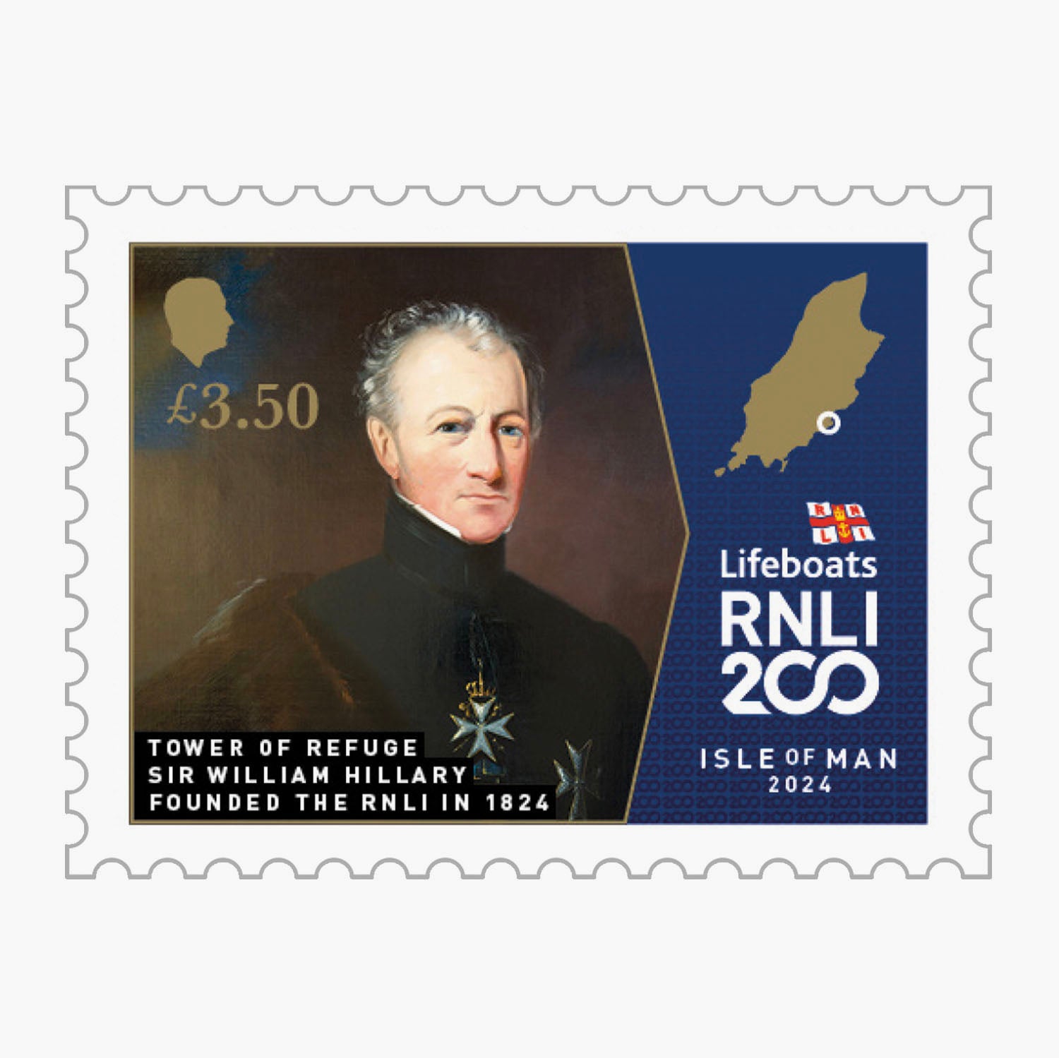 RNLI 200th Anniversary 2024 issue Stamps