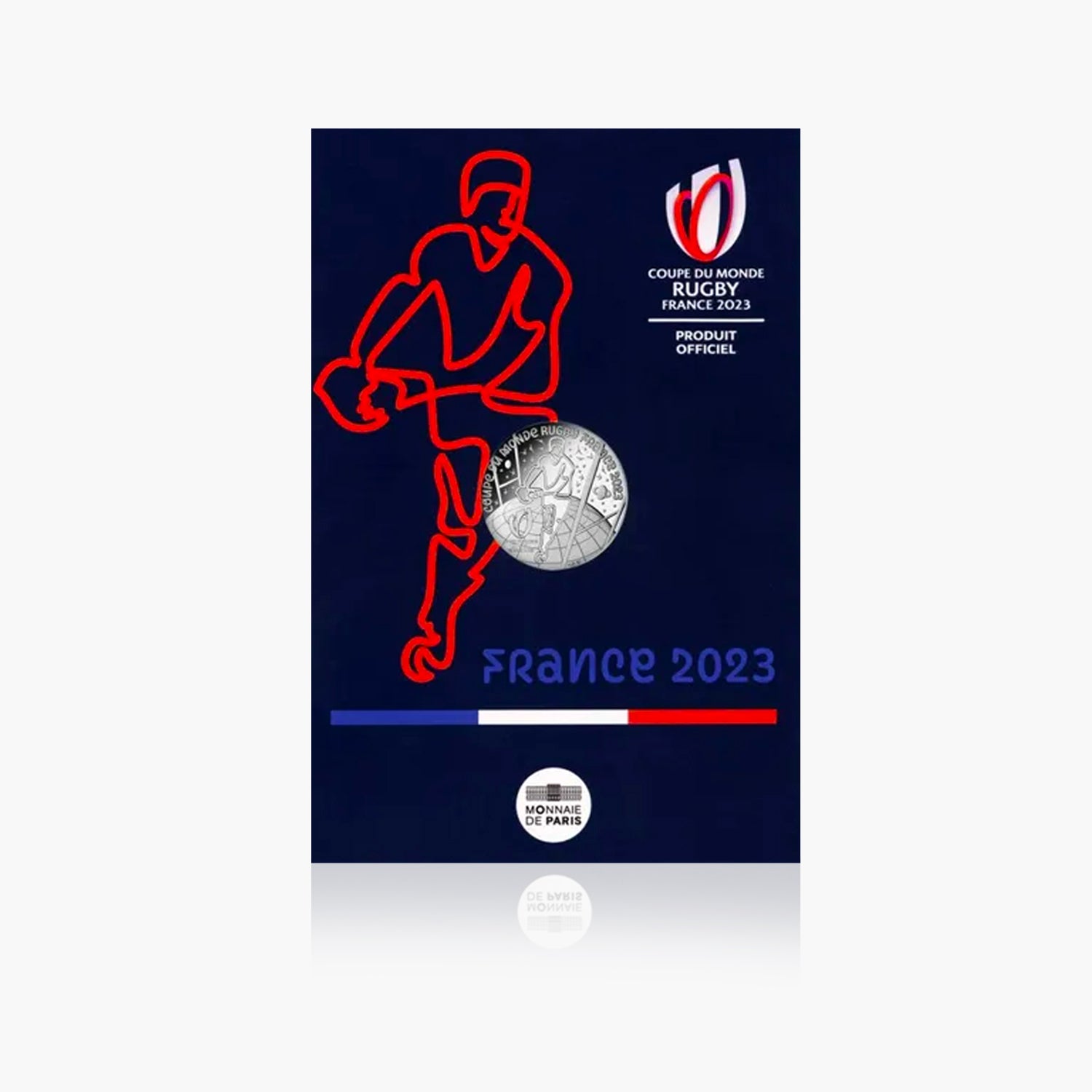 2023年ラグビーワールドカップ公式10ユーロ銀貨