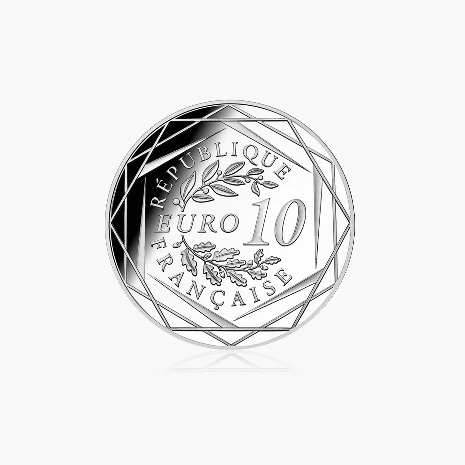 The Official 2023 Rugby World Cup 10€ Silver Coin