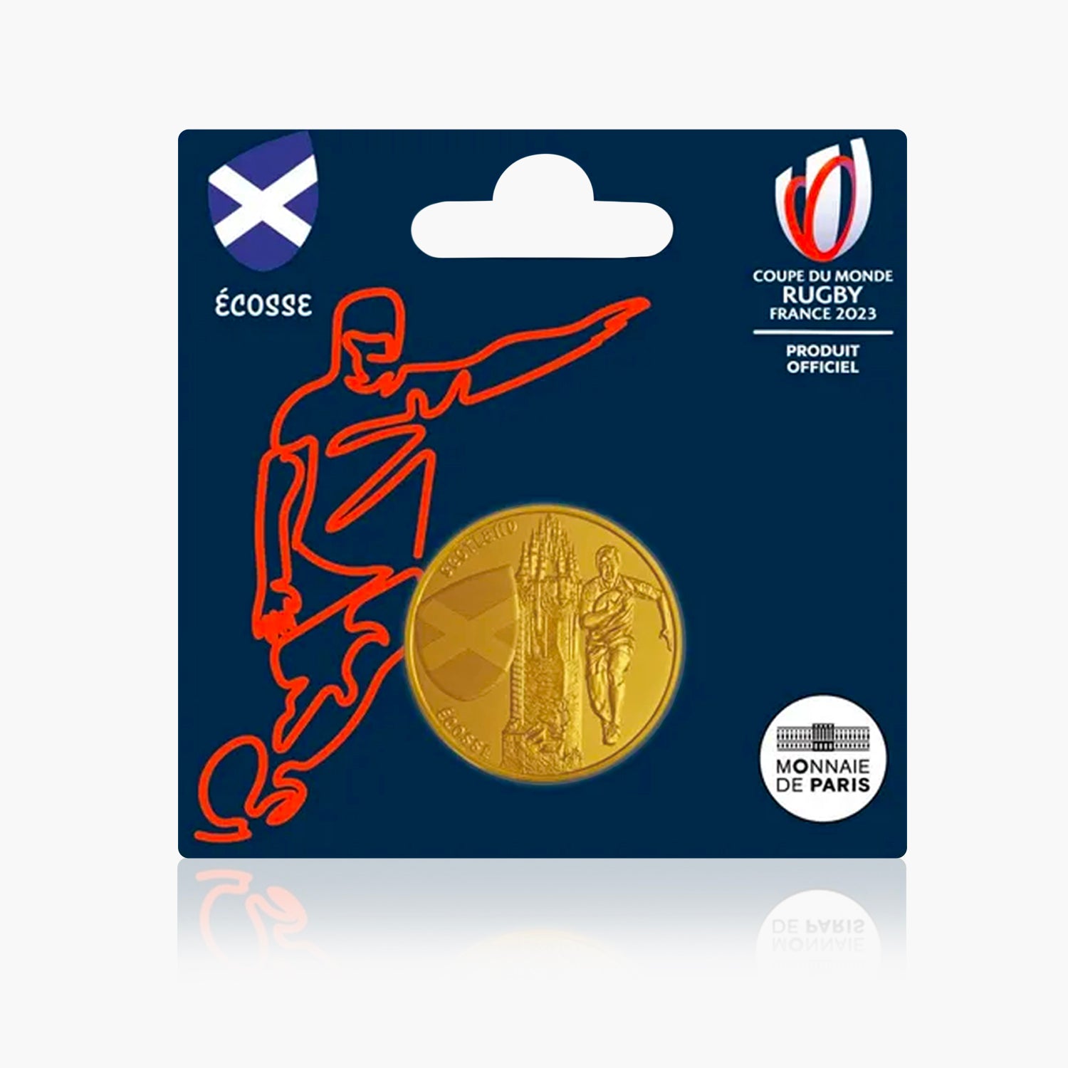 2023年ラグビーワールドカップスコットランドチーム公式コイン