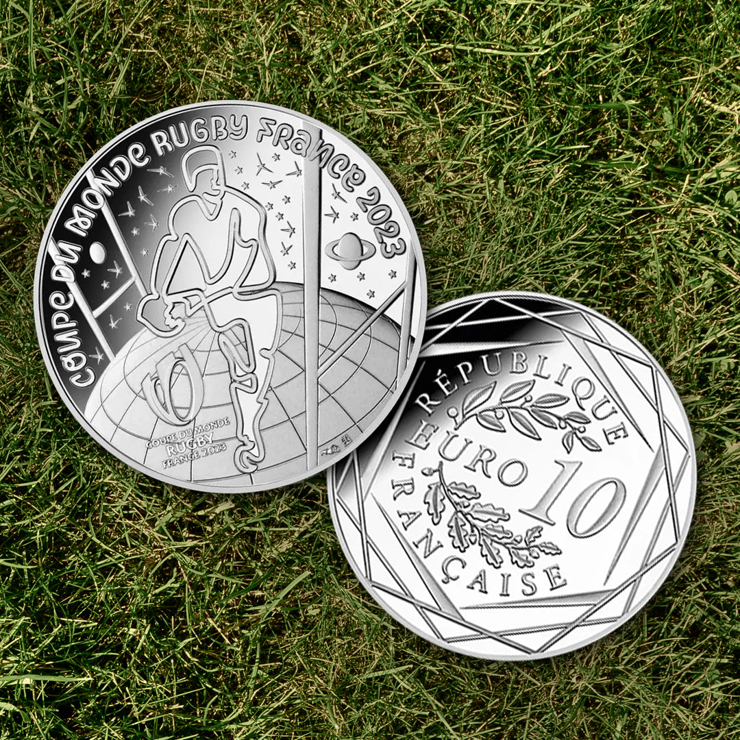 The Official 2023 Rugby World Cup 10‚Ç¨ Silver Coin