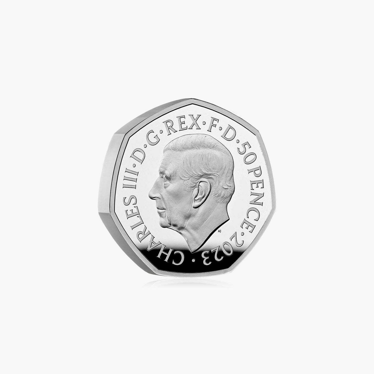 75 ans de la génération Windrush 2023 UK 50p Silver Piedfort Proof Color Coin
