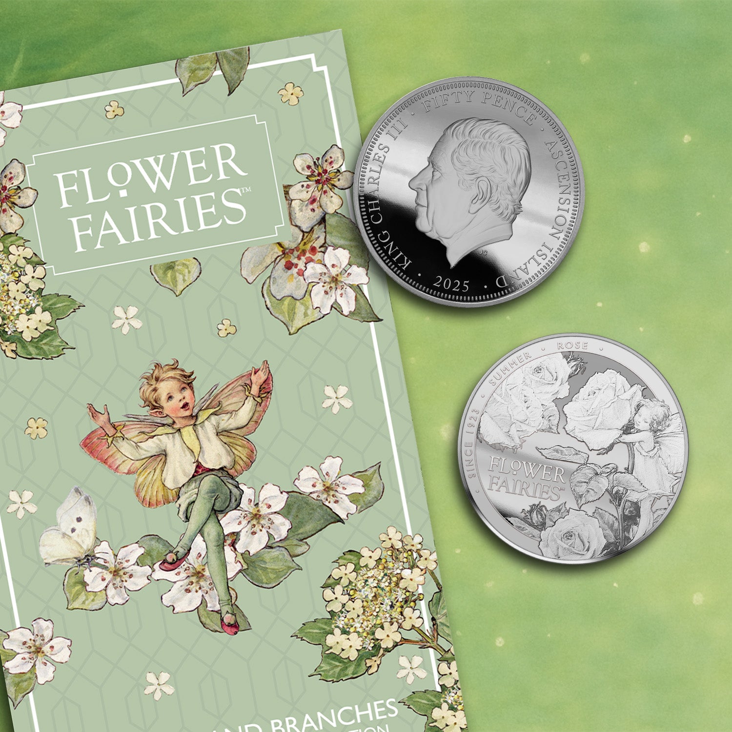 money tree coin album 2025 Flower Fairies .999 Silver Plated Coin