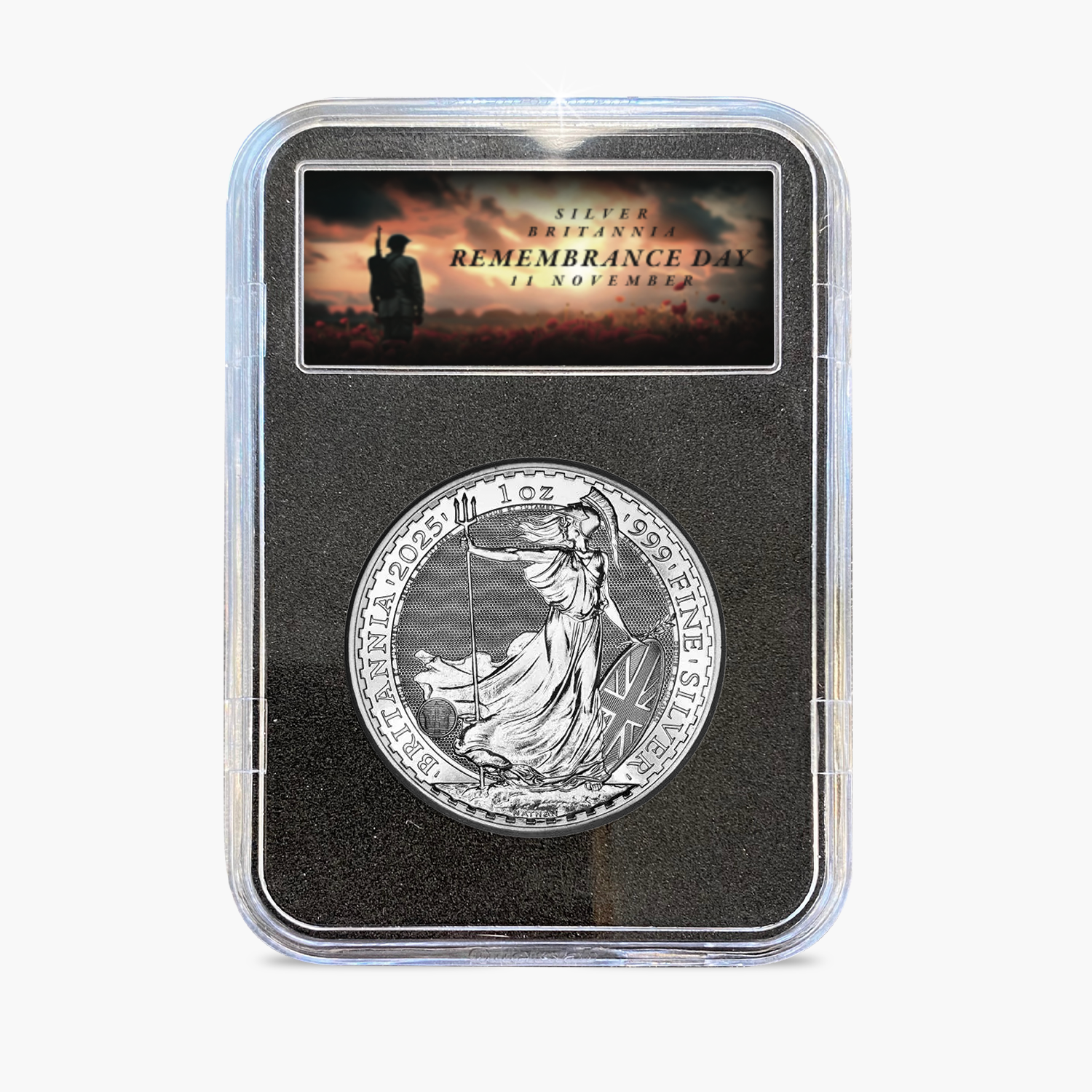 Remembrance Day 2025 Solid Silver Britannia Edition