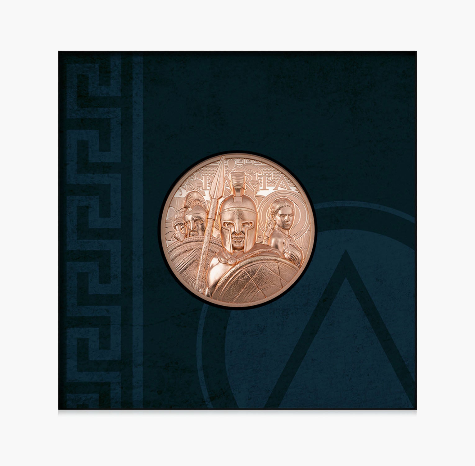 Sparta 2023 超高浮き彫りソリッド銅コイン