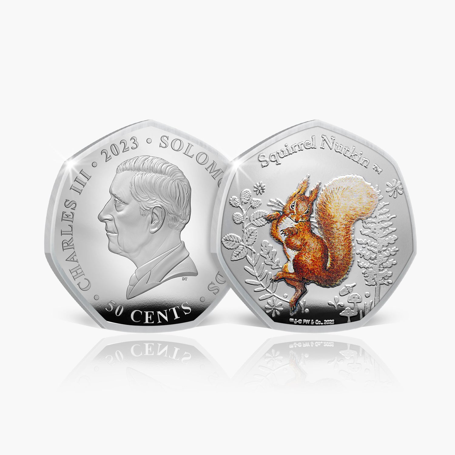 The World of Peter Rabbit 2023 Coin Collection - Squirrel Nutkin Coin