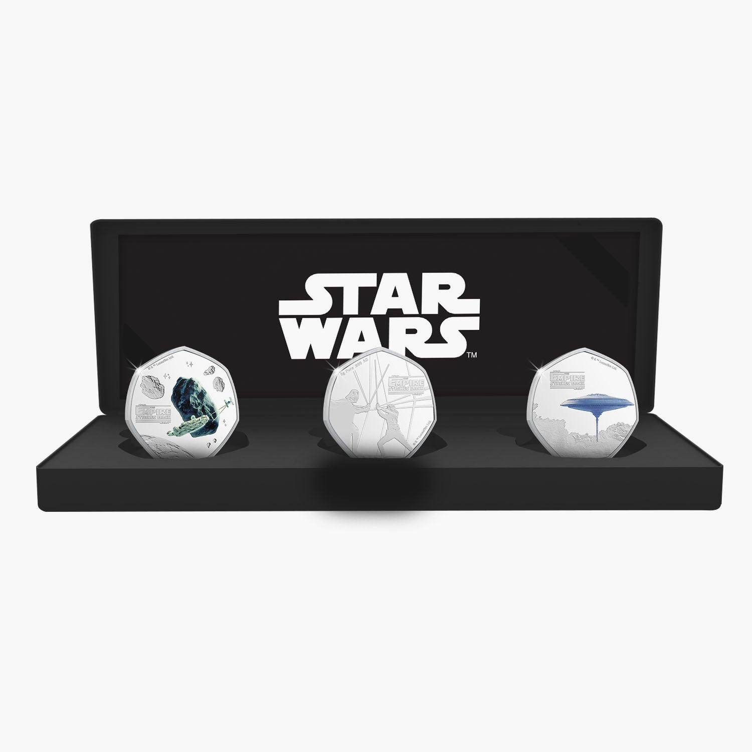 The Star Wars Empire Strikes Back 40th Anniversary Silver Box Set