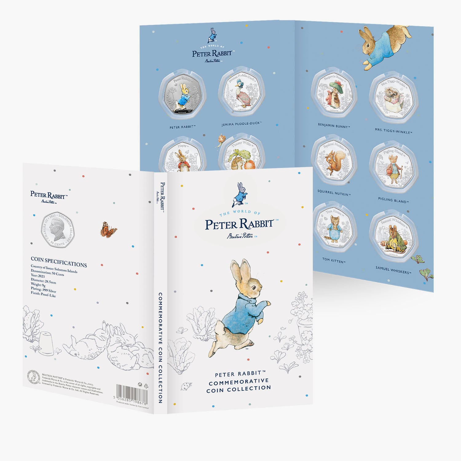 The World of Peter Rabbit 2023 Coin Collection