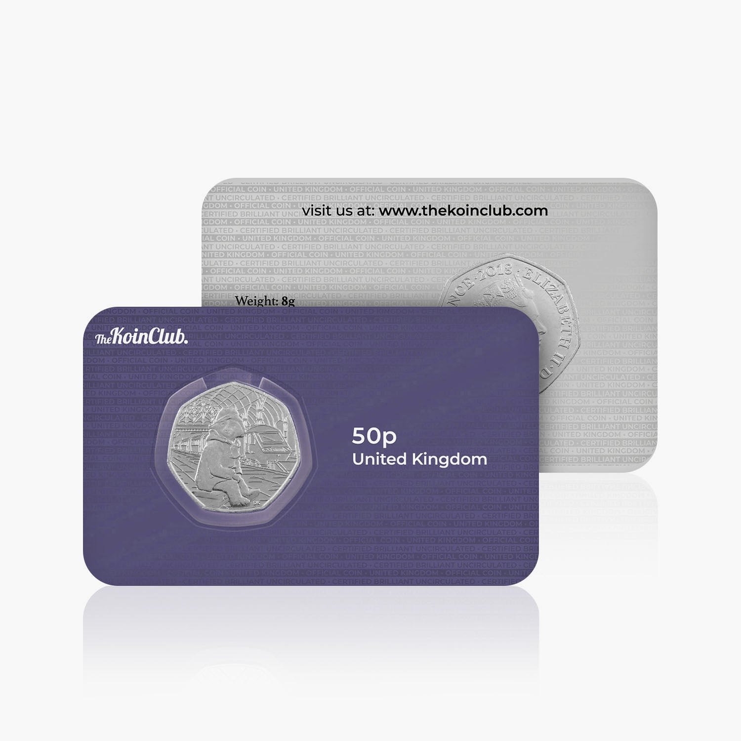 2018 Circulated Paddington Bear series - Paddington at the Station 50p