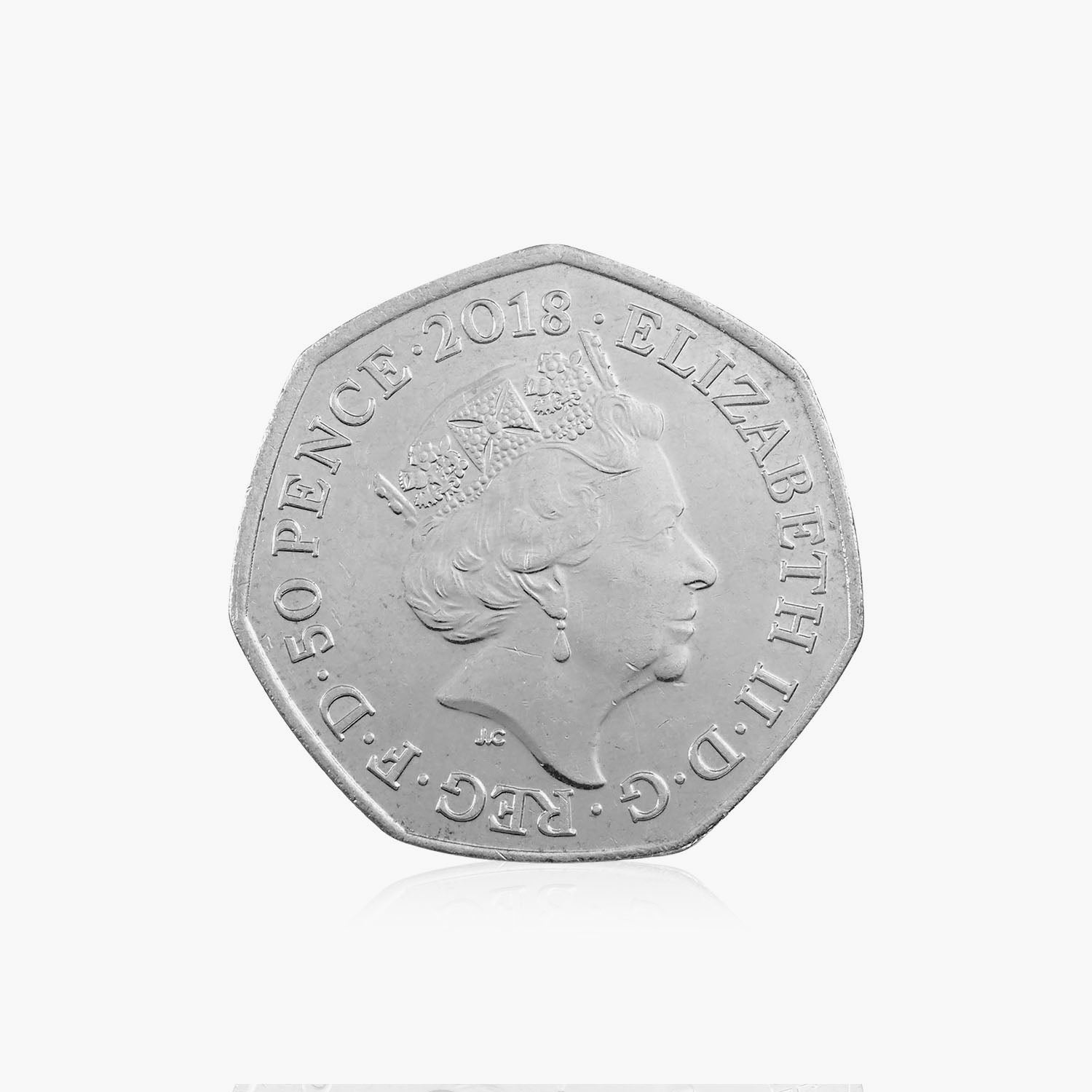 2018 Circulated Paddington Bear series - Paddington at the Station 50p
