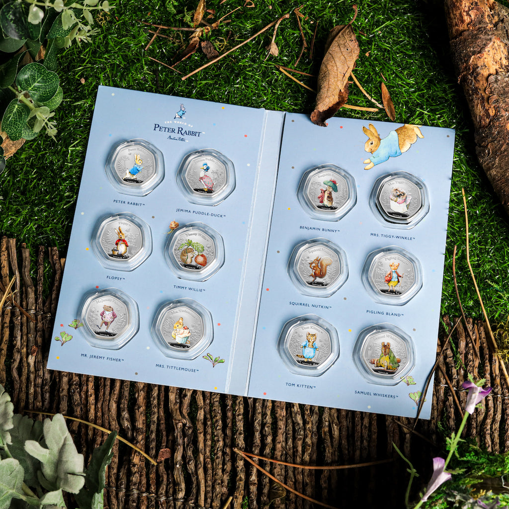 The World of Peter Rabbit 2023 Complete Coin Collection