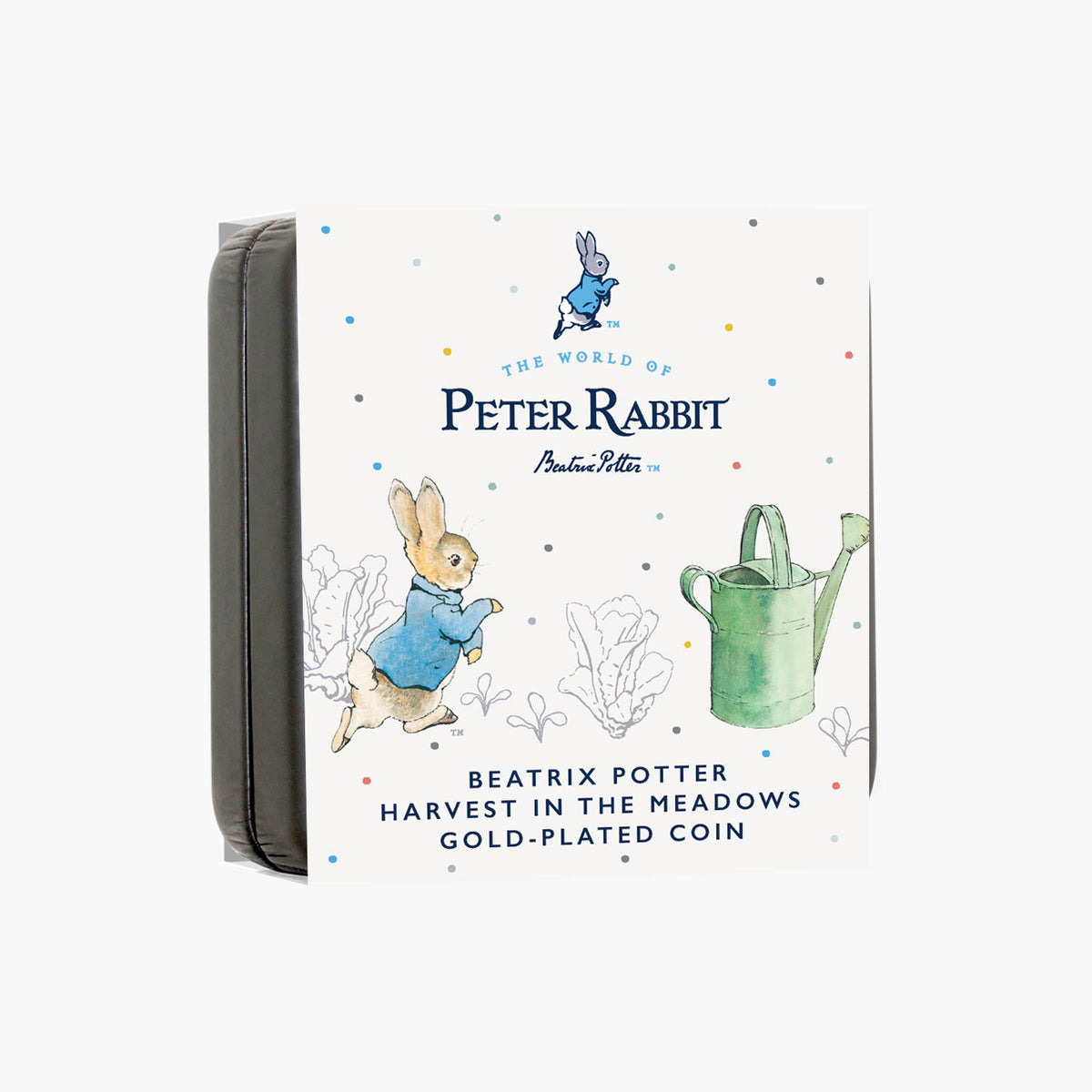 Beatrix Potter Harvest in the Meadows 50mm Gold-Plated Coin Luxe Edition
