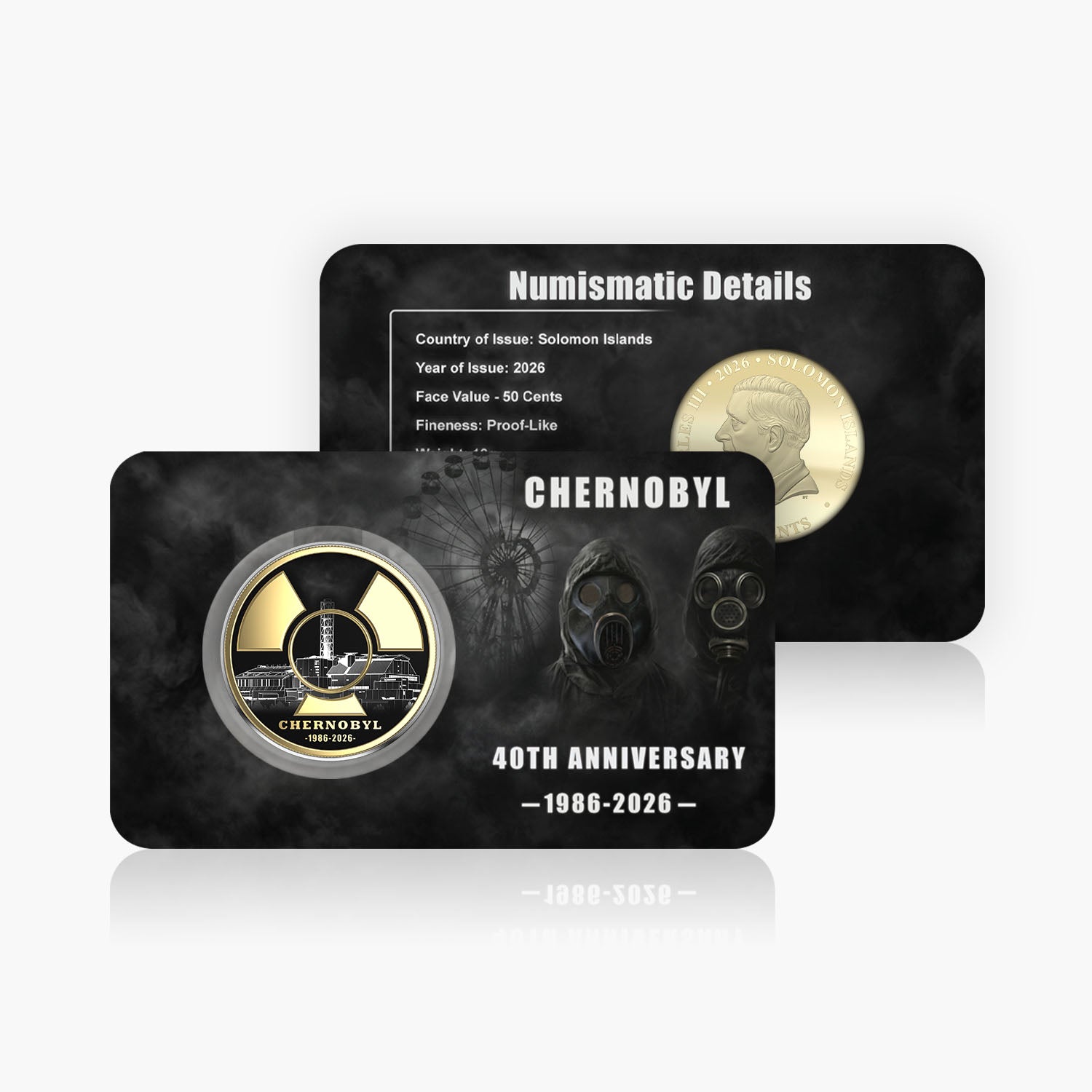 Chernobyl Disaster 40th Anniversary 2026 BU Coin