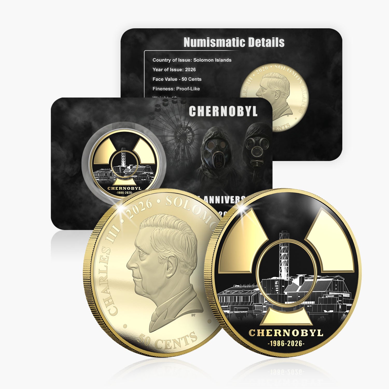 Chernobyl Disaster 40th Anniversary 2026 BU Coin