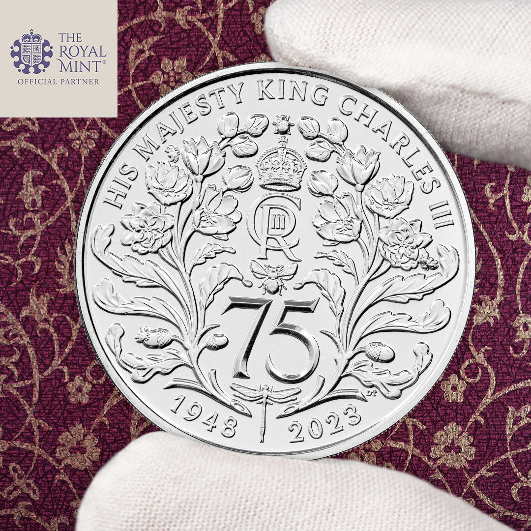 King Charles III 75th Birthday £5 Coin