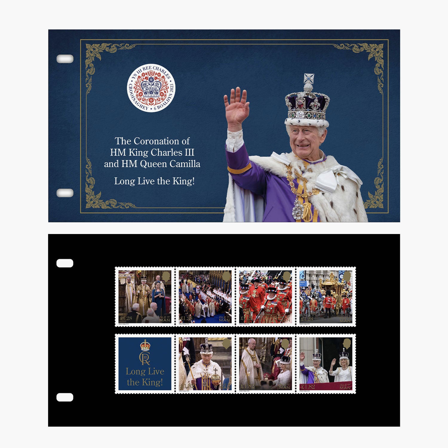 Le Couronnement de SM le Roi Charles III Émission de timbres 2023