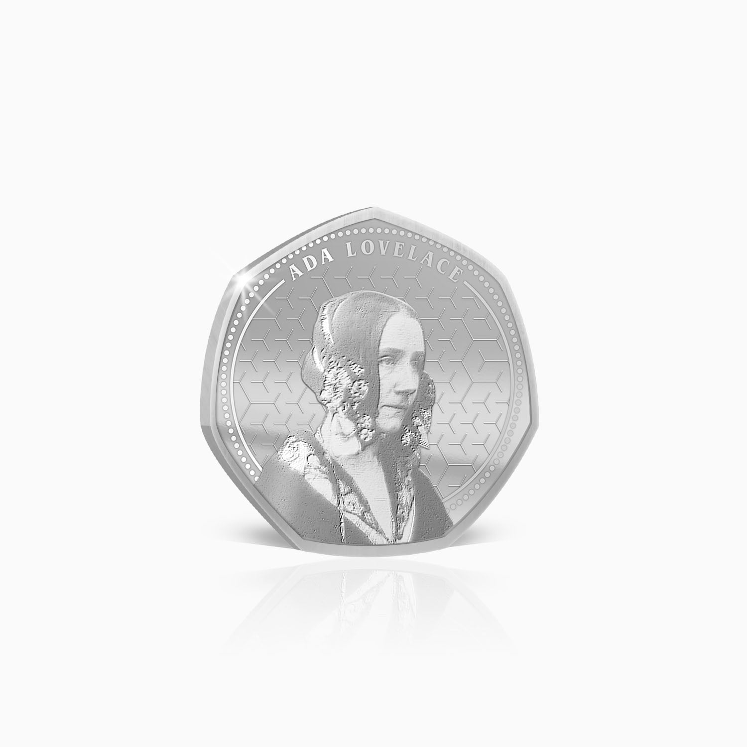 Greatest Britons Ada Lovelace Silver Plated BU Commemorative