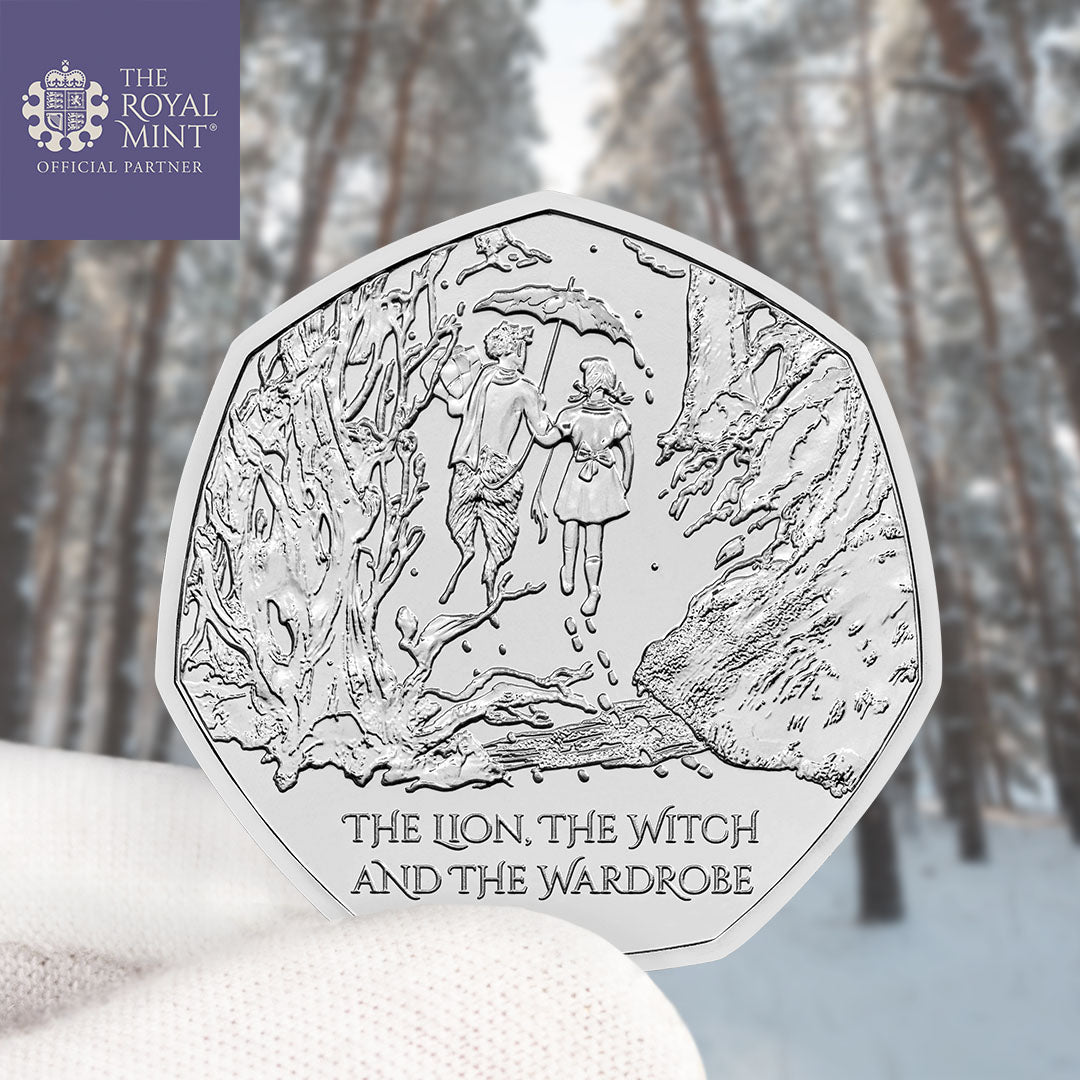 The Lion, the Witch and the Wardrobe 2023 50p Brilliant Uncirculated Coin