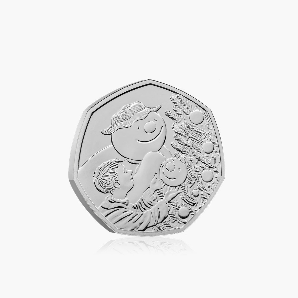 The Snowman 2026 BU 50p Coin