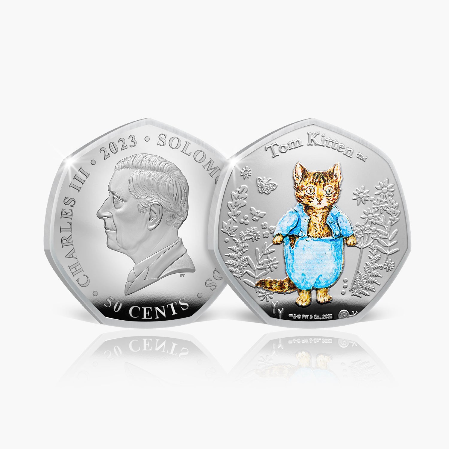 ピーターラビットの世界 2023 コインコレクション - トム キトゥン コイン