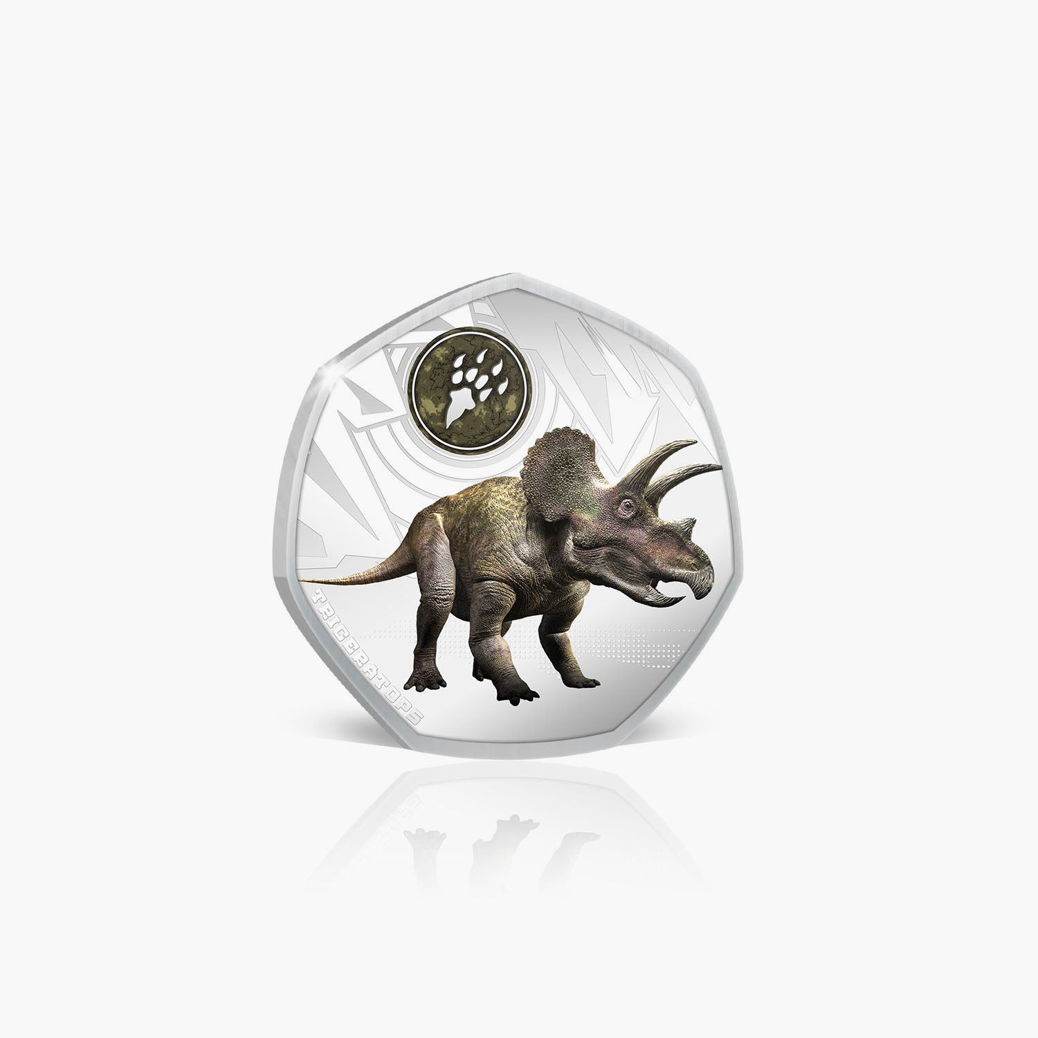 恐竜時代 トリケラトプス 2023 コイン