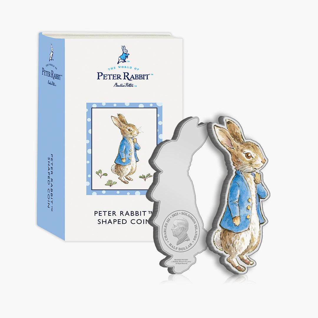 The World of Peter Rabbit Shaped Coin