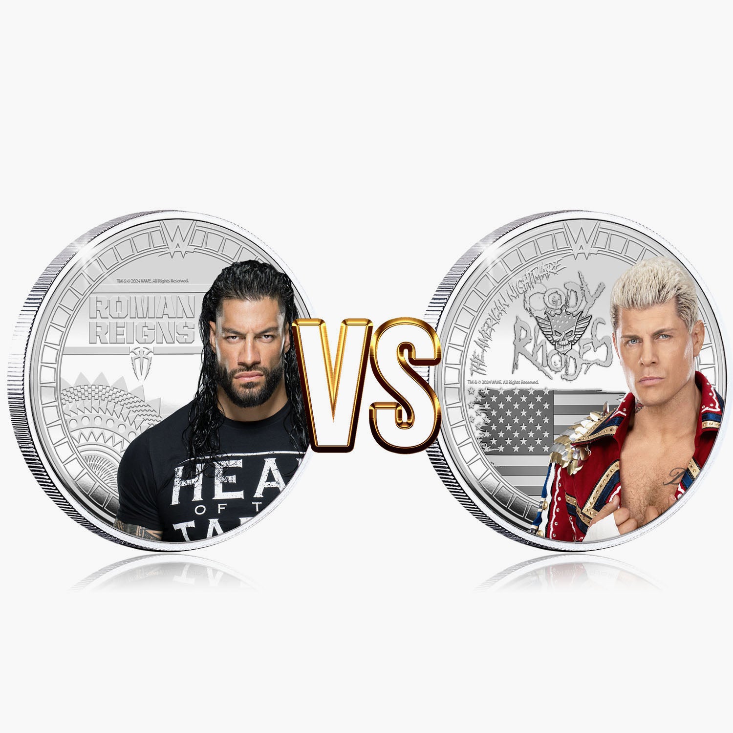 WrestleMania 40 Fight Card - Roman Reigns vs. Cody Rhodes