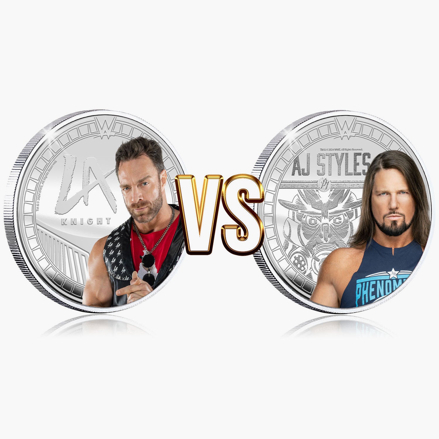 Carte de combat WrestleMania 40 – LA Knight contre AJ Styles