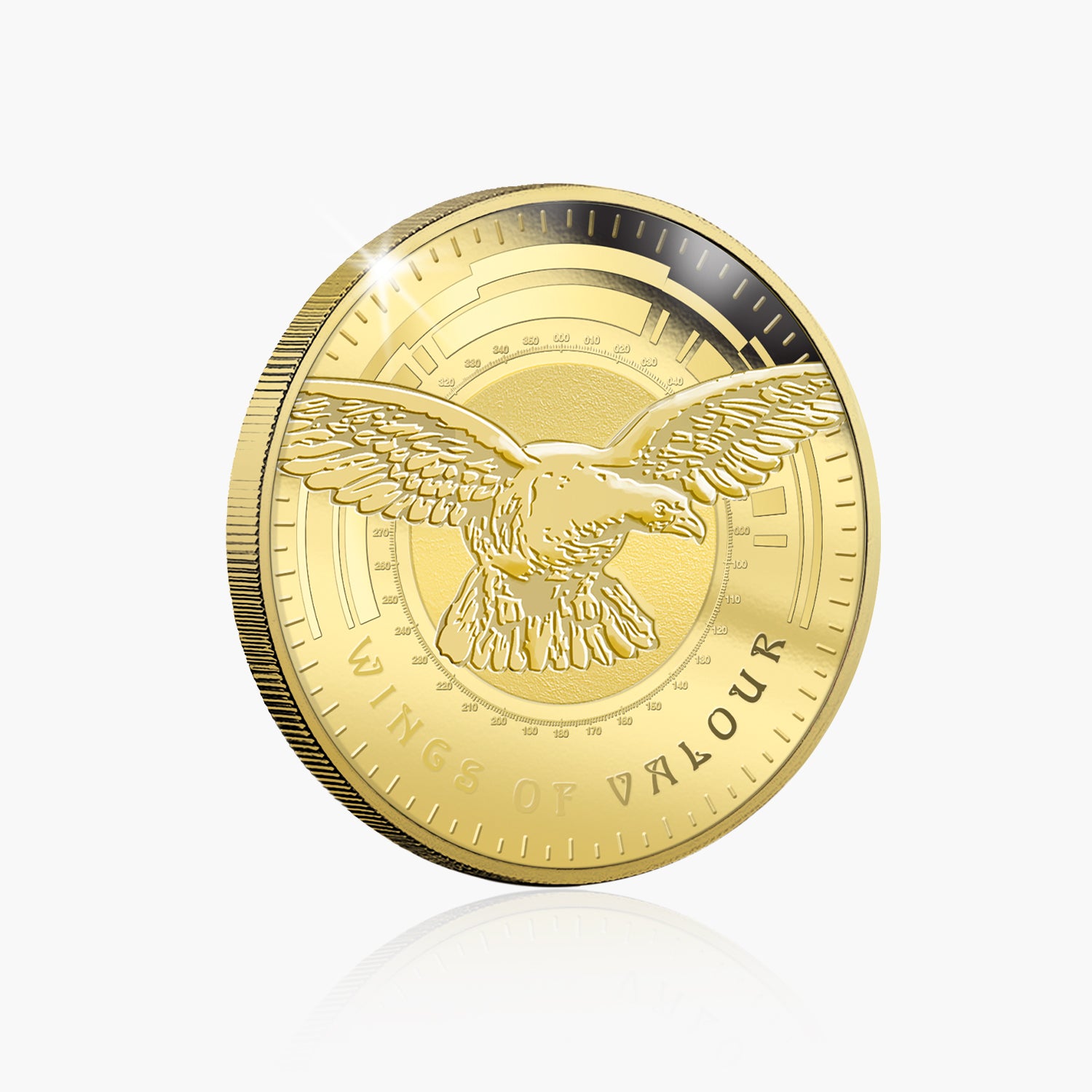 Wings of Valour Vulcan 24 Carat Gold Plated Commemorative