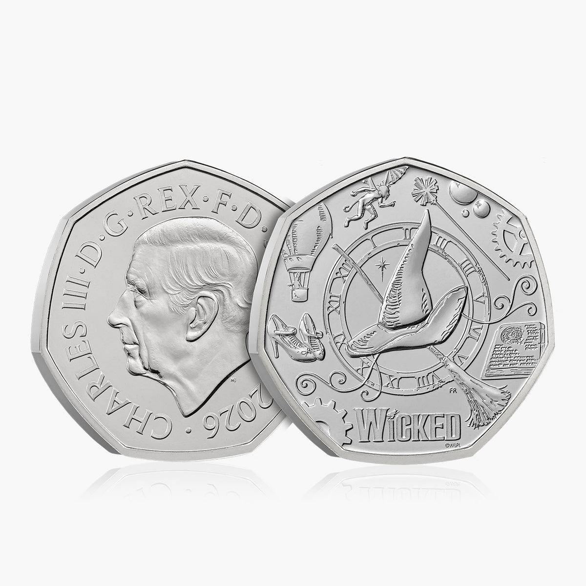 Wicked 2026 50p BU Coin