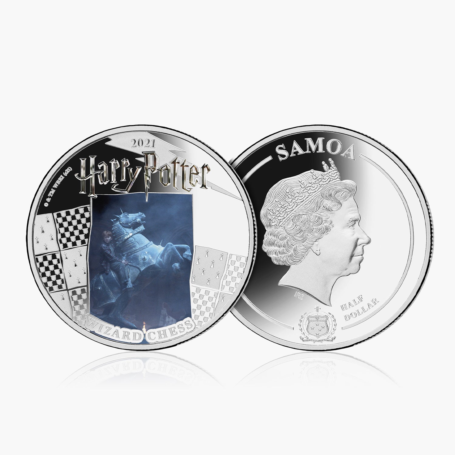 Official Harry Potter Movie Scenes - Wizard Chess Coin