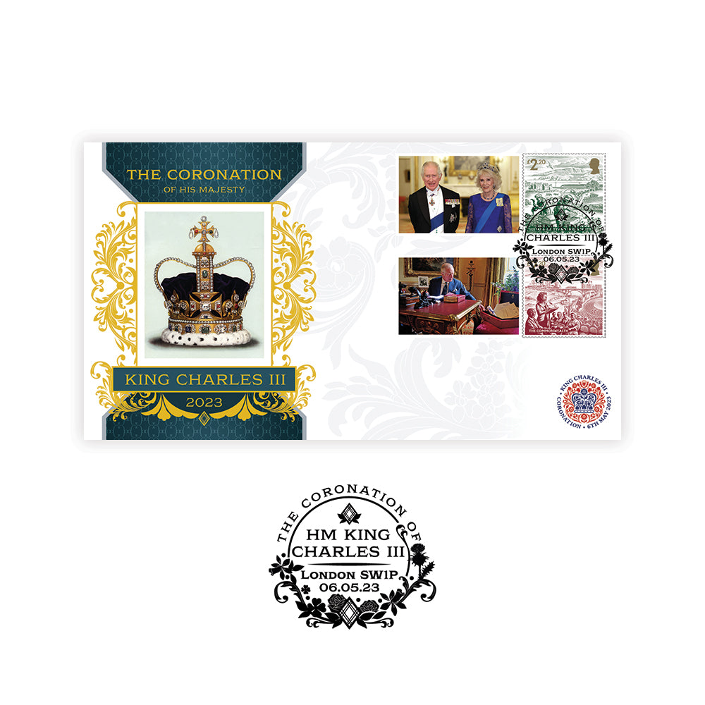 King Charles III 6th May Coronation First Day Cover Pair