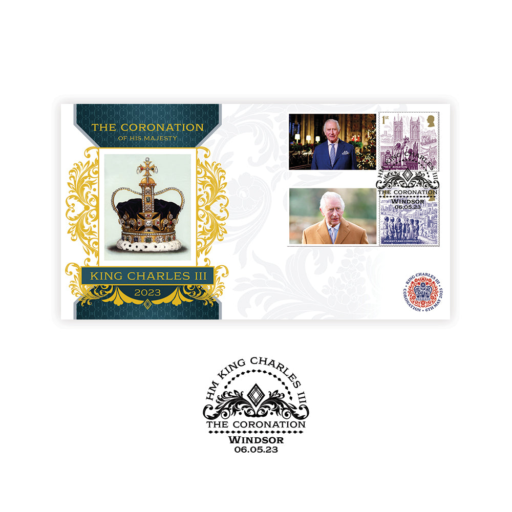 King Charles III 6th May Coronation First Day Cover Pair