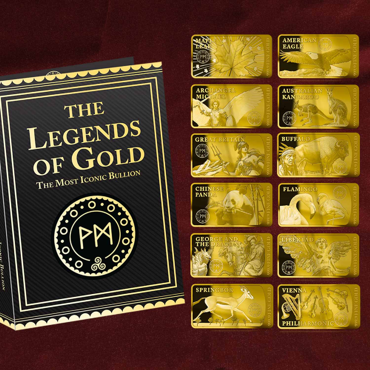 The Legends of Gold: Most Iconic Motifs Bullion Collection