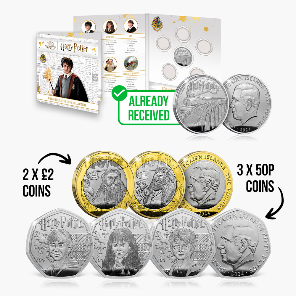 Complete the Set - Harry Potter 2024 BU Coin Set