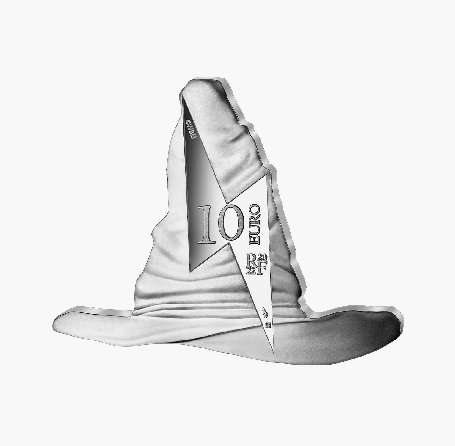 Harry Potter Sorting Hat Shaped €10 Silver Proof Coin